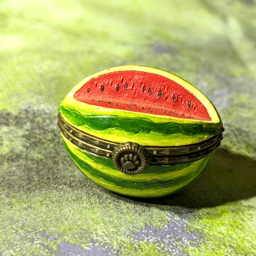 Boyds Bears Treasure Box Wally's Watermelon